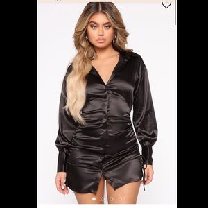 Ruched Mini dress brand new